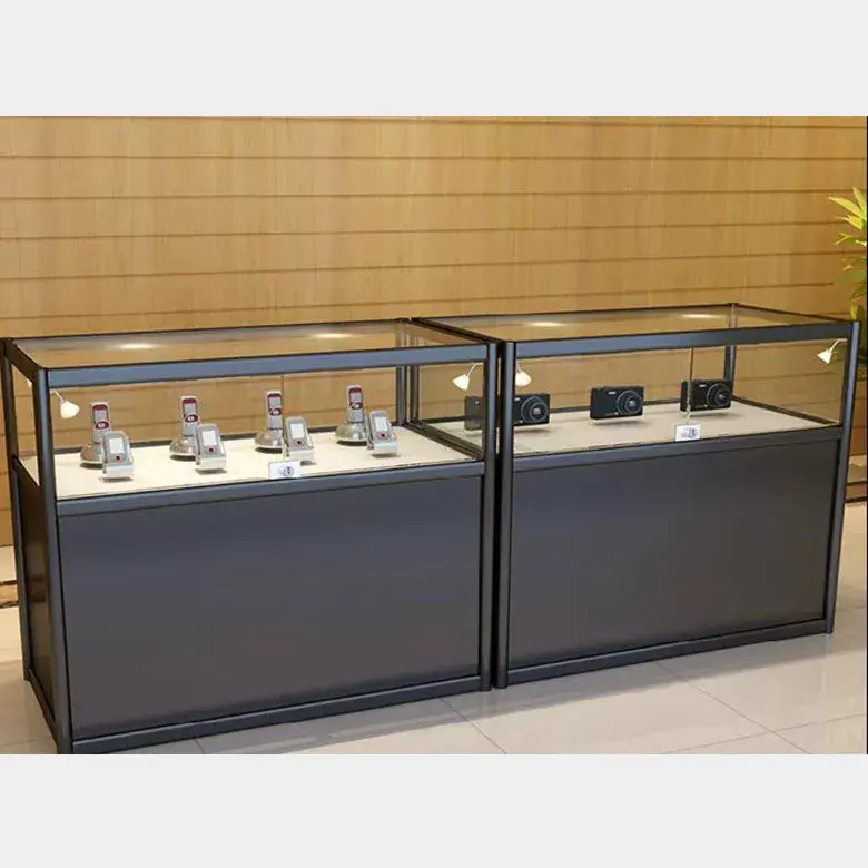 Gabinete de exibição de cuidados com a pele de ferro